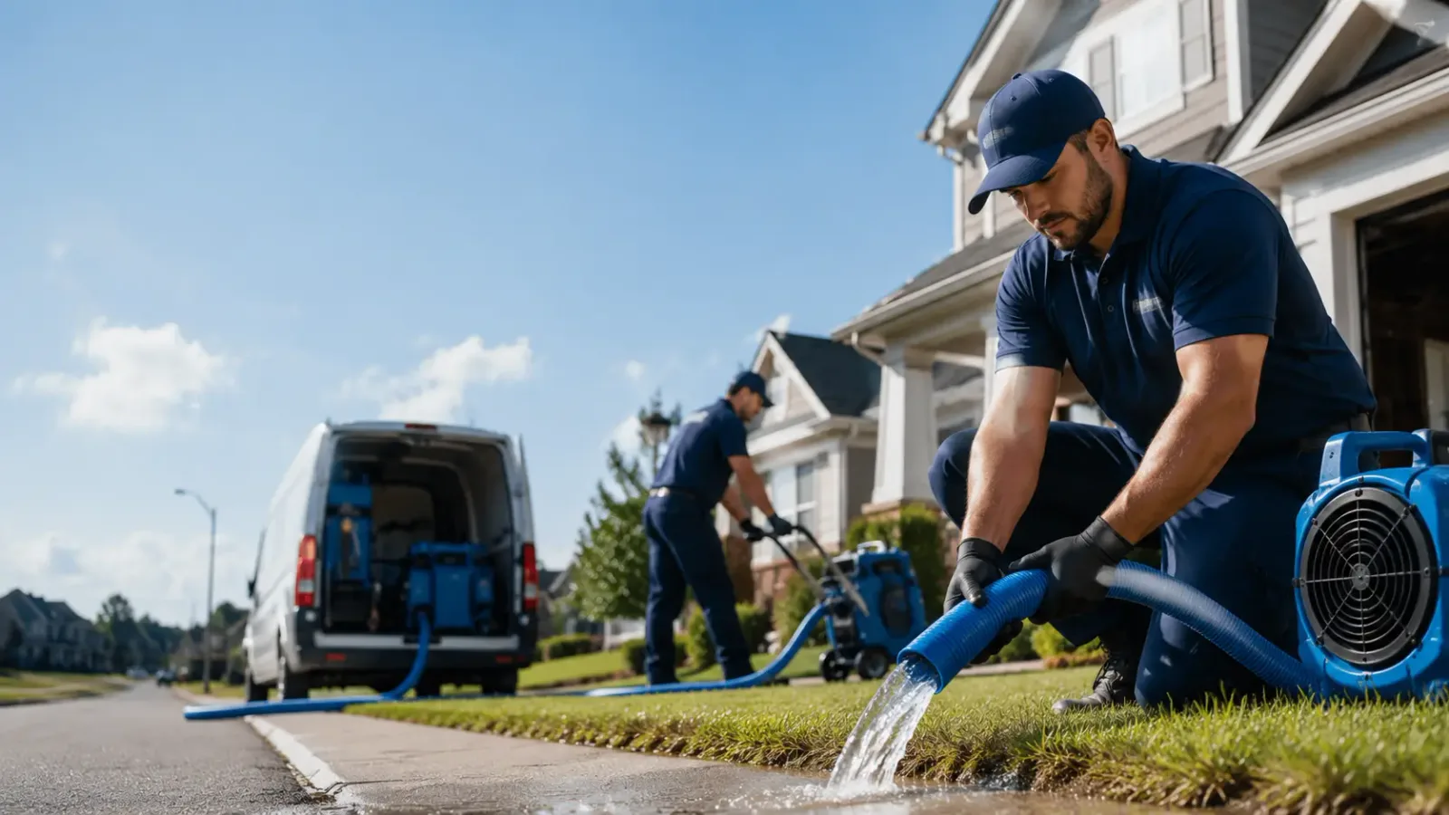 Flood Damage Restoration in Du Pont, GA